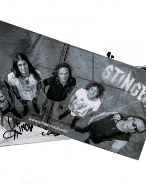 STINGER – Autogrammkarte