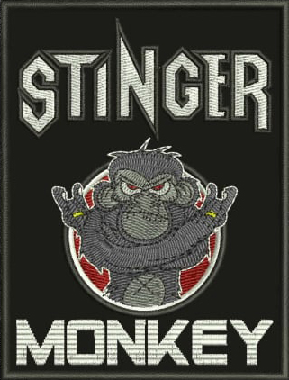 Patch STINGER „MONKEY“ Limited Edition