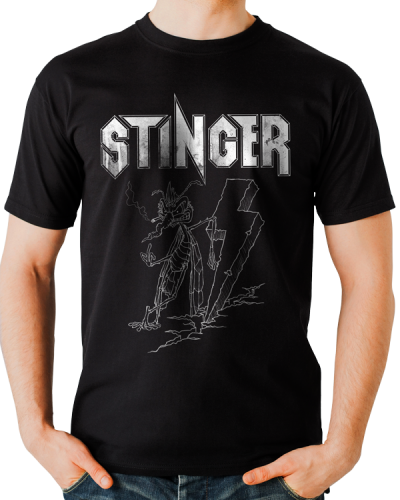 T-Shirt STINGER „TWO WORDS ONE FINGER“