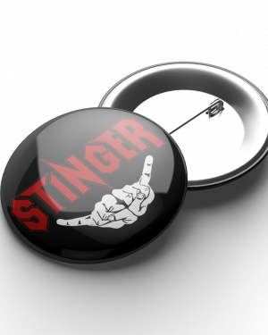 Button „STINGERFINGER“ 37mm